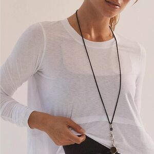 Elegant White Long Sleeve Top